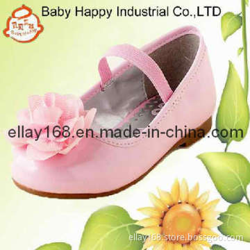 Pink Leather Girls Shoes (BH-CS061)